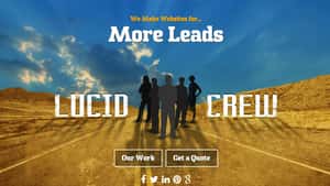 Lucid Crew Web Design